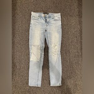 Express Distressed Jeans